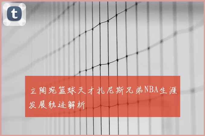 立陶宛篮球天才扎尼斯兄弟NBA生涯发展轨迹解析