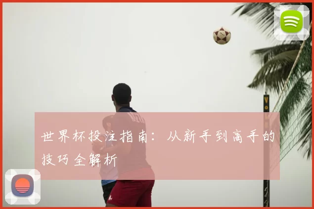 世界杯投注指南:从新手到高手的技巧全解析