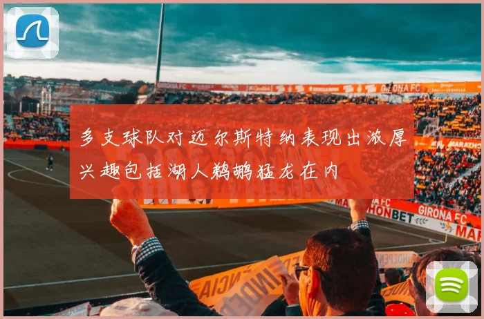 多支球队对迈尔斯特纳表现出浓厚兴趣包括湖人鹈鹕猛龙在内